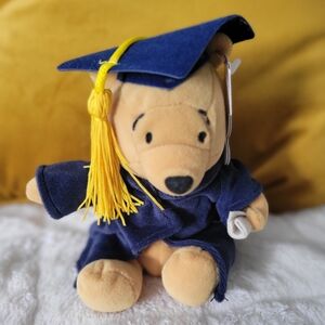 Graduation Teddy Bear in Blue Gown